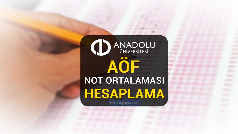 AÖF Not Ortalaması Hesaplama